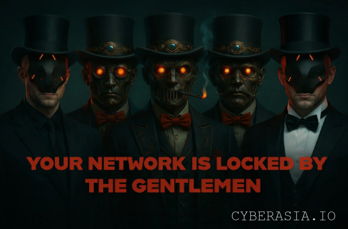 The Gentlemen Ransomware Graphic
