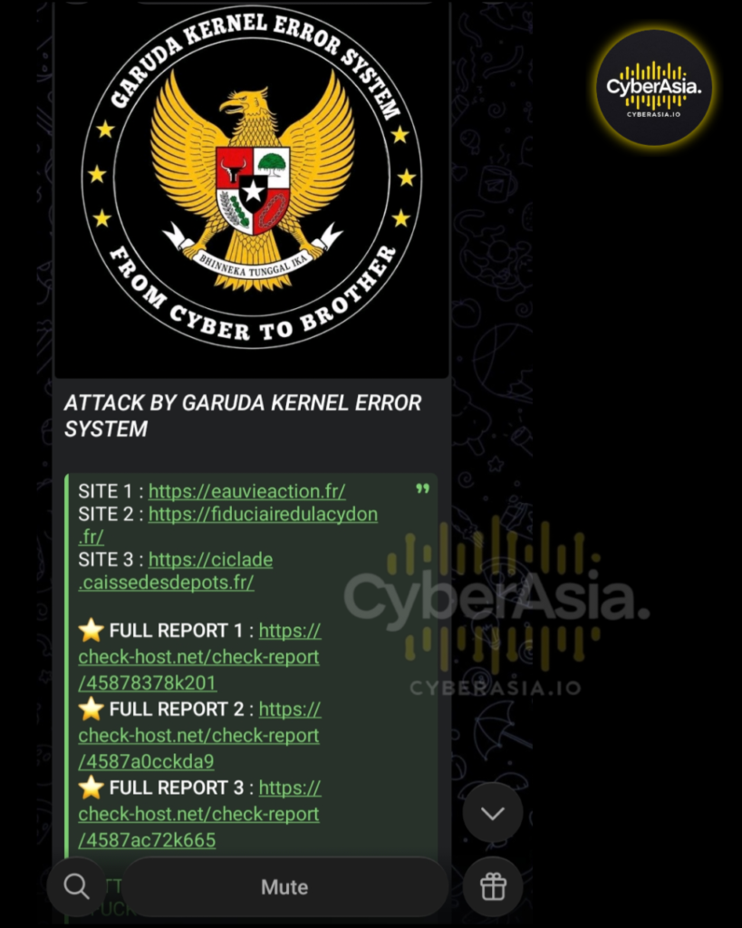 Garuda Kernel Error System DDoS Attack
