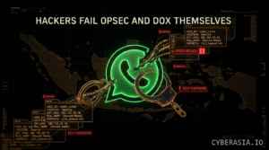 Massive OpSec Failure: Indonesian Hacktivists Dox Themselves via WhatsApp Links