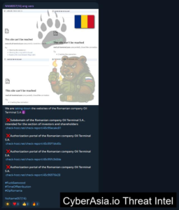 Operation Eastwood Blowback: NoName057 Hits Romanian Oil Terminal