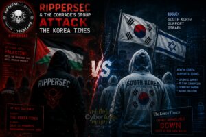 RipperSec & The Comrade’s Group Attack The Korea Times: Is South Korea Involved in Genocide in Palestine?