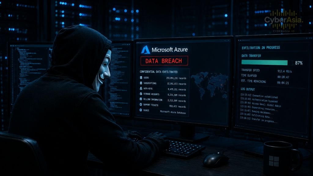TheHatman Sells 3.6 Million Azure Employee Records From Fortune 500 Companies - CyberAsia Threat Intel Evidence