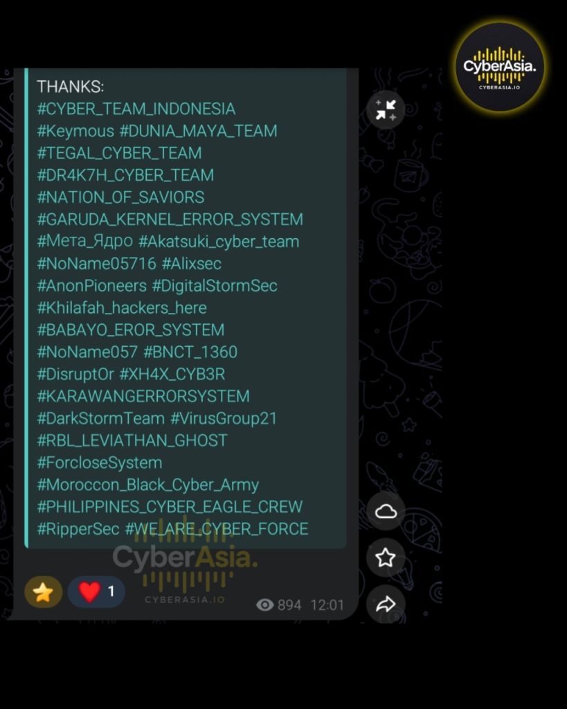 Hacktivist Coalition Alliance Signatures