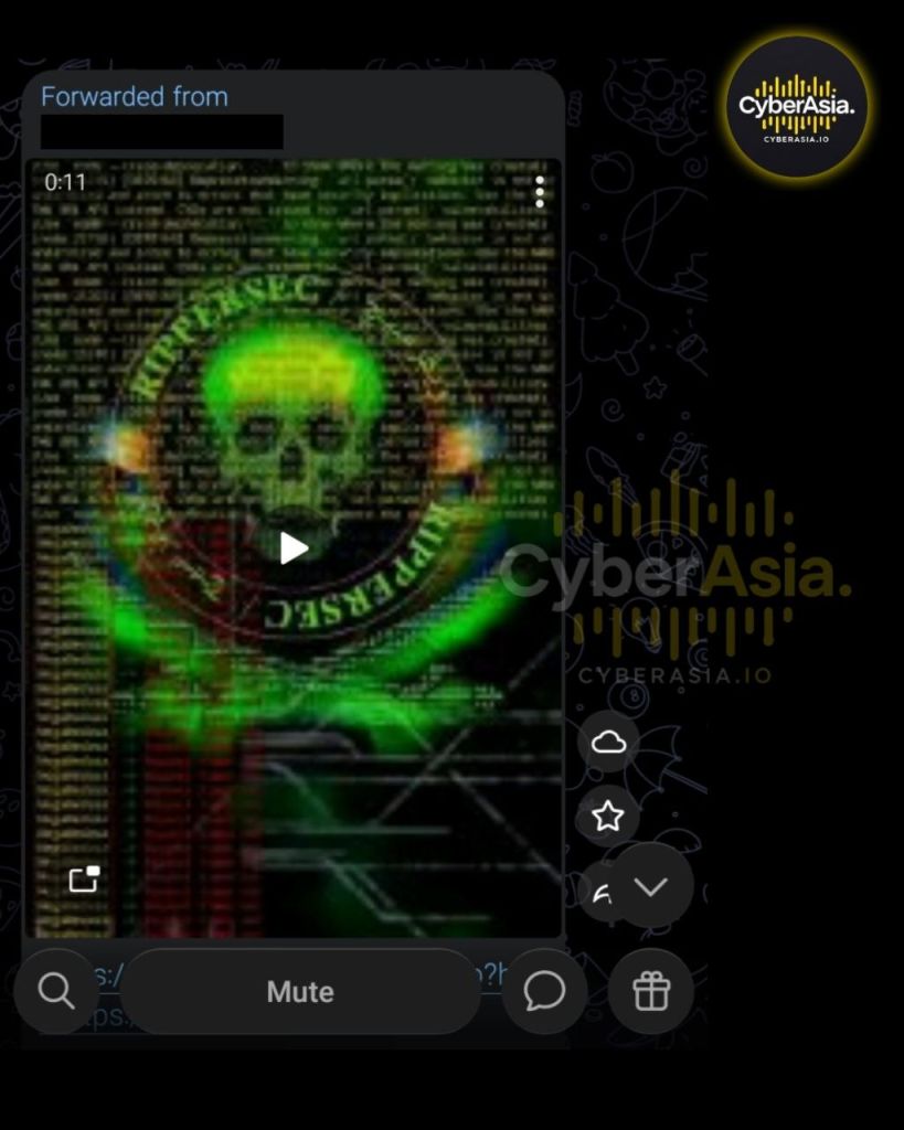 ‎#OpZionistV2: RipperSec Claims New Cyber Attack on Israel Democracy Institute - CyberAsia Threat Intel Evidence