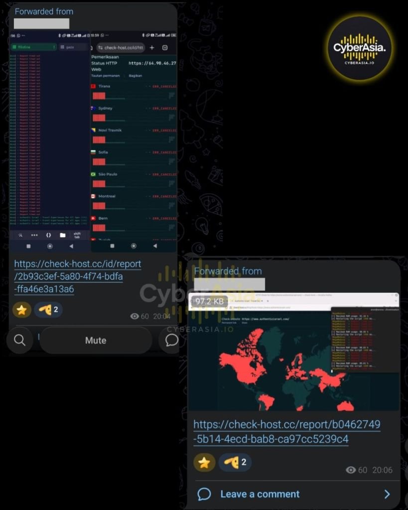 MegaMedusa & #OpZionistV2: Has RipperSec Returned? - CyberAsia Threat Intel Evidence