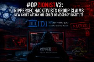 ‎#OpZionistV2: RipperSec Claims New Cyber Attack on Israel Democracy Institute