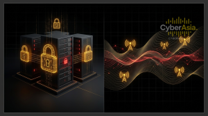 Hacker vs Hacktivist Conceptual Threat Intelligence Illustration