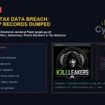 Indonesian Tax Data Breach 100000 NPWP Records Dumped Online by K3LLLEAKERS Featured Cover