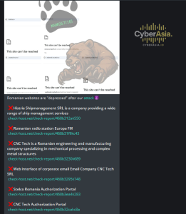 NoName057(16) Claims DDoS Attacks Against Romanian Maritime and Engineering Sectors
