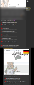 NoName057(16) Germany DDoS Attack: Retaliation for Drone Supplies