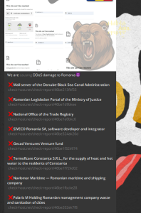 Cyber Attack Hits Romania: NoName057(16) Targets Govt & Maritime Sectors