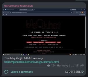 Gorontalo Kemenkumham Defacement — conceptual cybersecurity illustration for CyberAsia